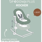 Beaba 芘亞芭 Up & Down 可折疊調節搖搖椅 PLUS (海草)